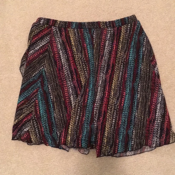 Multicolor Skirt Sz Medium by Lsenboye - Picture 7 of 8